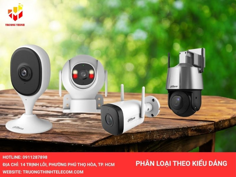 Phân loại camera wifi Dhua theo kiểu dáng