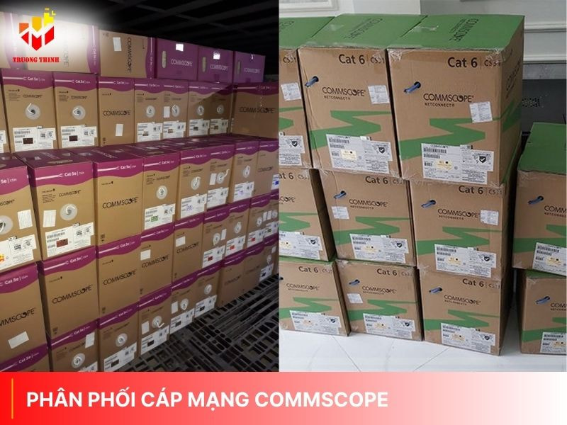 Phân phối cáp mạng Commscope