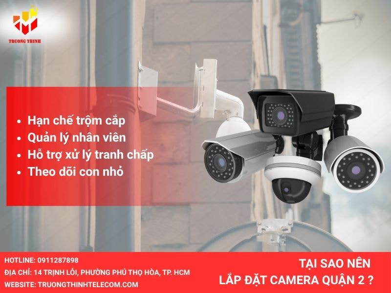 Tại sao nên lắp camera ở quận 2