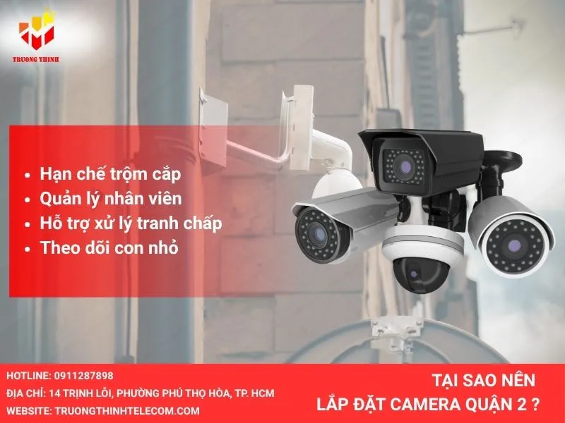 Tại sao nên lắp camera ở quận 2