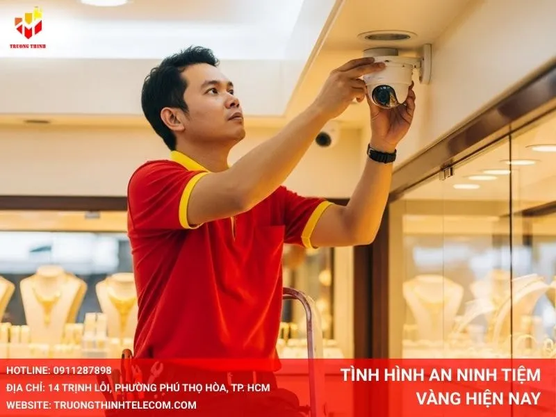 Tình hình an ninh tiệm vàng hiện nay