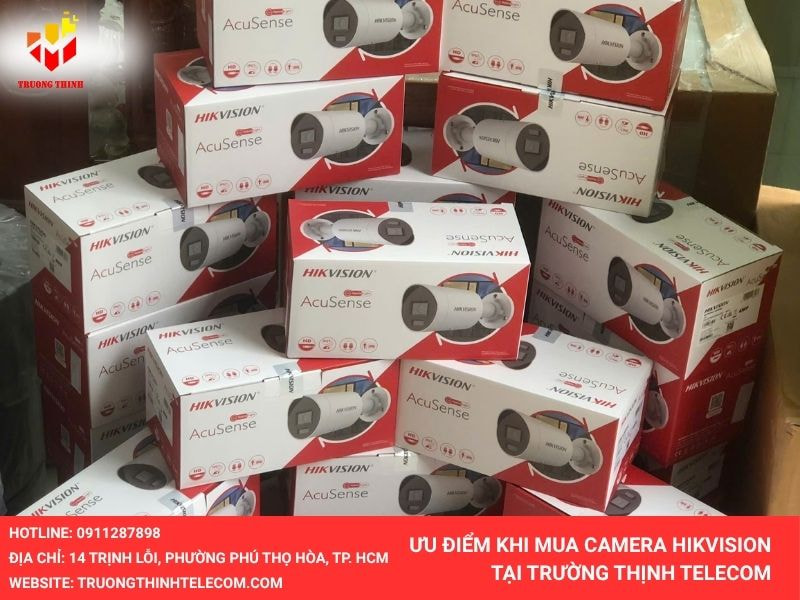 Ưu điểm khi mua camera Hikvision tại Trường Thịnh Telecom