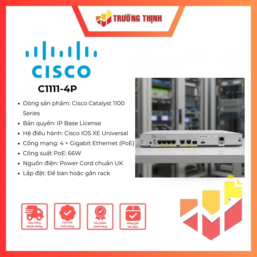 Cisco C1111-4P Router