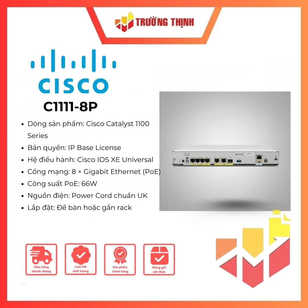Cisco C1111-8P Router