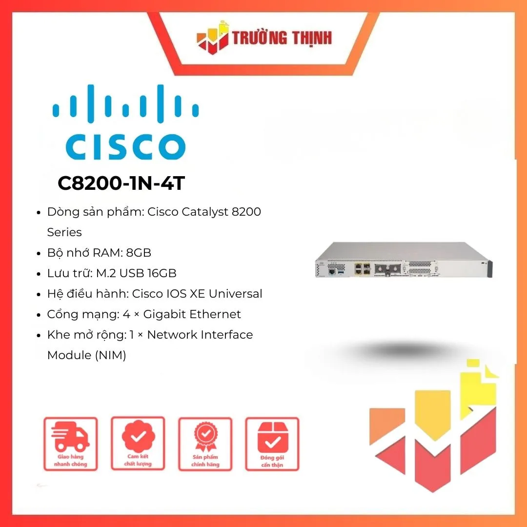 Cisco 8200-1N-4T Router