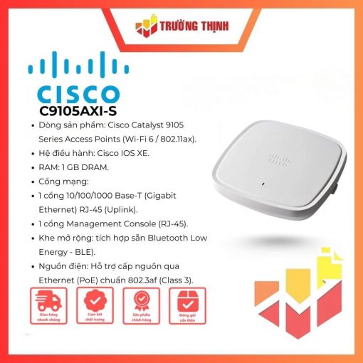 Access Point Cisco Catalyst 9105AXI C9105AXI-S