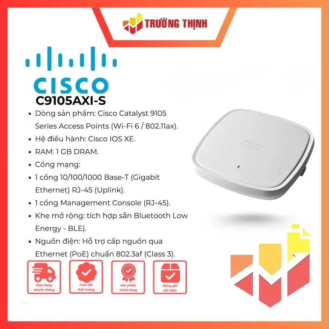 Access Point Cisco Catalyst 9105AXI C9105AXI-S