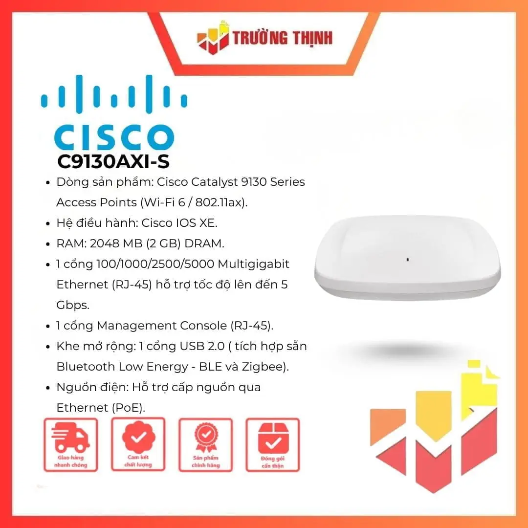 Access Point Cisco Catalyst 9130AXI C9130AXI-S