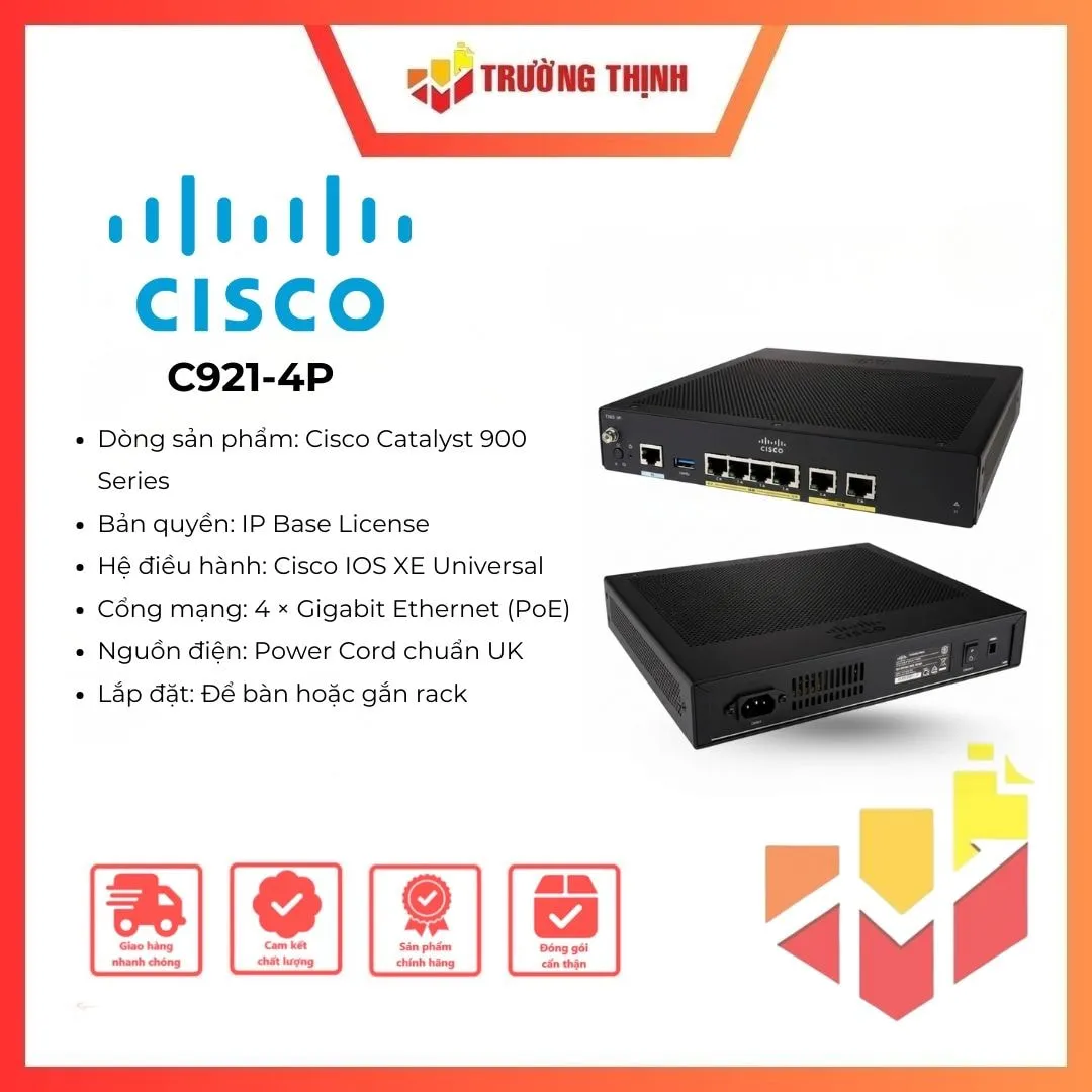 Cisco C921-4P Router