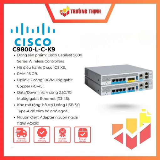 Wireless Controller Cisco Catalyst 9800-L C9800-L-C-K9