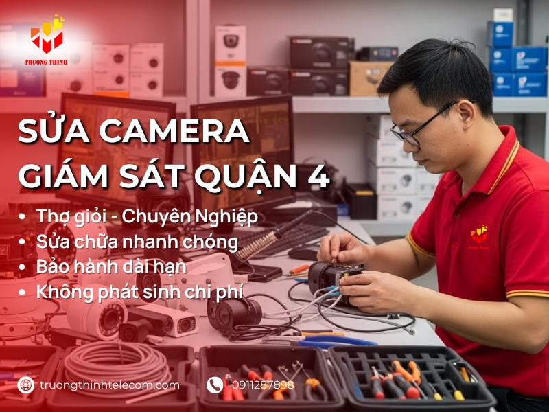 Sửa camera quận 4