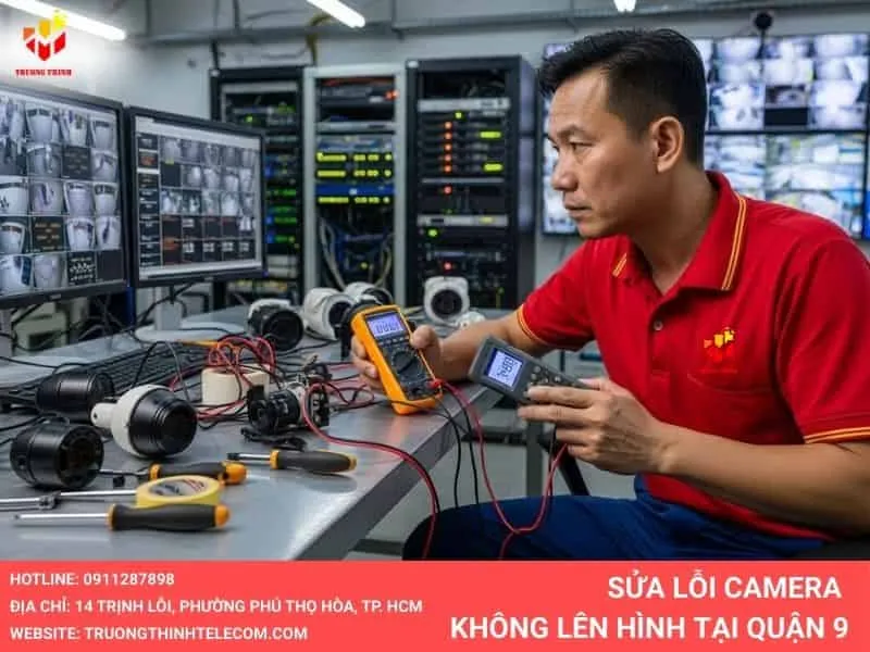 Sửa lỗi camera không lên hình tại quận 9