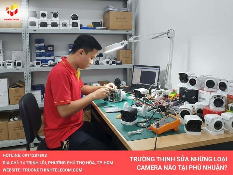 Trường Thịnh Telecom sửa nhiều thương hiệu camera khác nhau