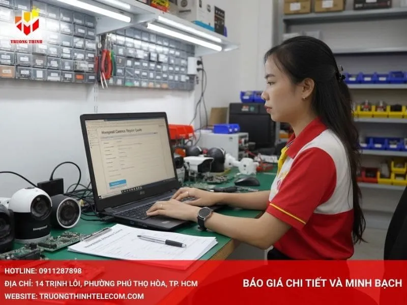 Báo giá chi tiết và minh bạch