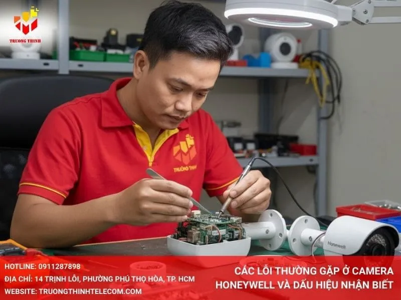 Các lỗi thường gặp ở camera giám sát Honeywell và dấu hiệu nhận biết