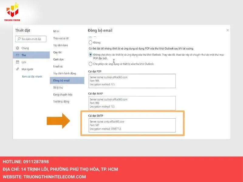 Các thông số cố định