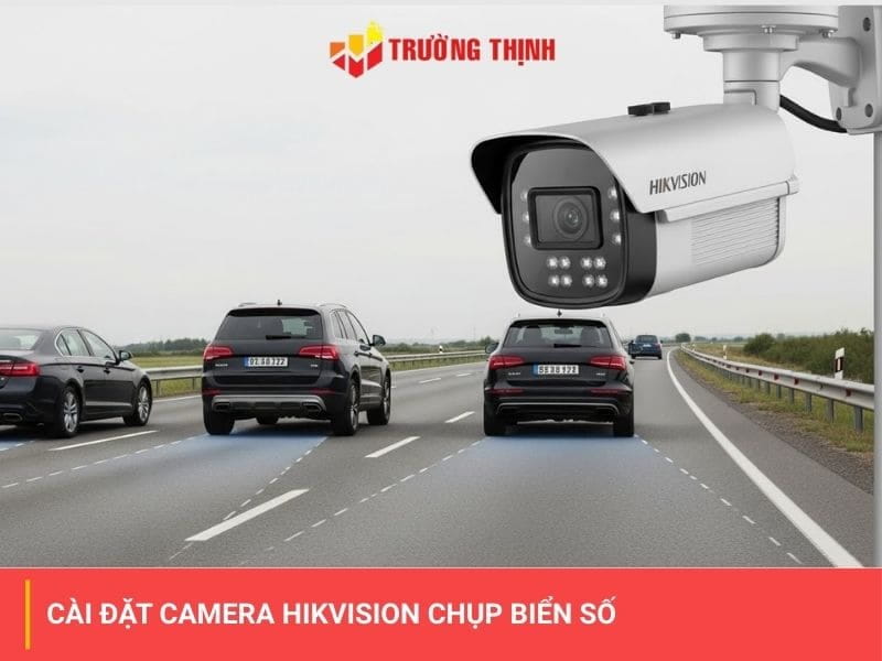 Cài đặt camera Hikvision chụp biển số