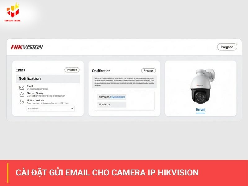 Cài đặt gửi email cho camera IP Hikvision