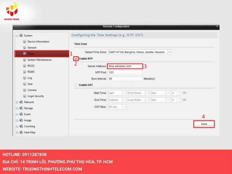 Cài đặt thông qua phần mềm iVMS-4200