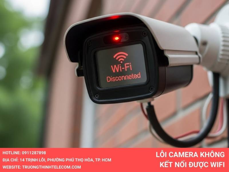 Camera quận 12 bị lỗi không kết nối được wifi