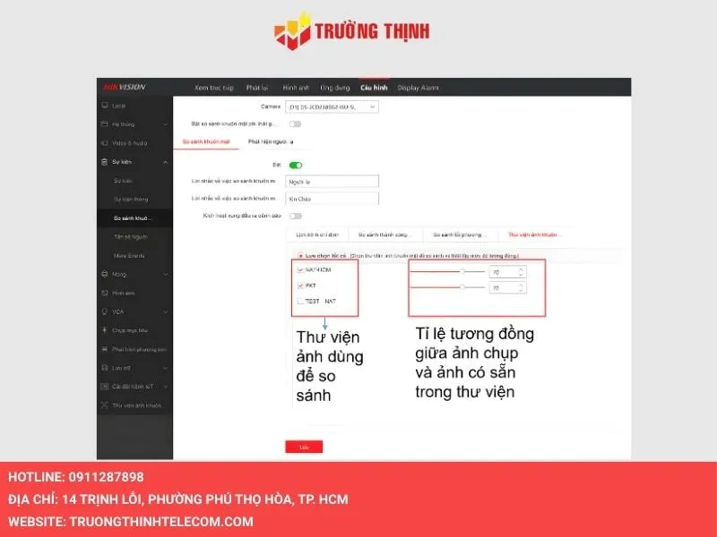 Chọn thư viện dùng để so sánh