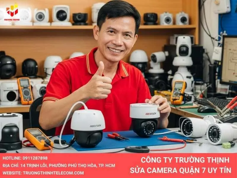Công ty sửa camera quận 7 uy tín