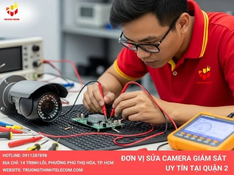 Đơn vị sửa camera giám sát tại quận 2