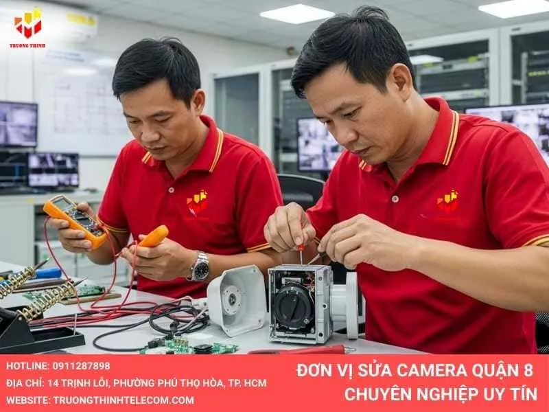 Đơn vị sửa camera quận 8 uy tín