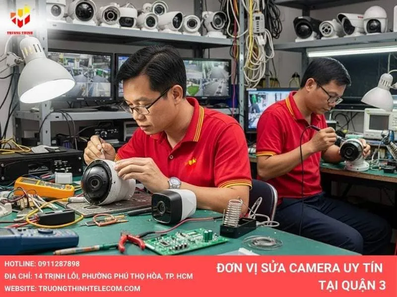 Đơn vị sửa camera uy tín tại Quận 3