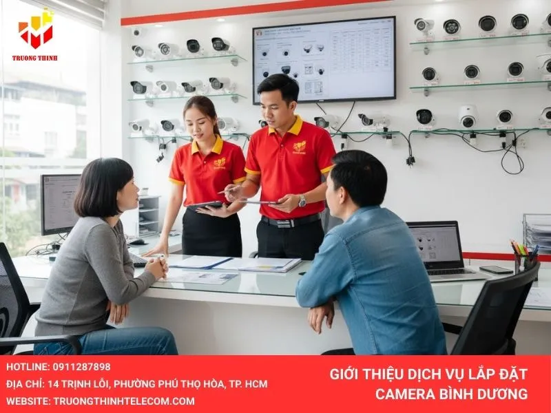 Giới thiệu dịch vụ lắp đặt camera ở Bình Dương