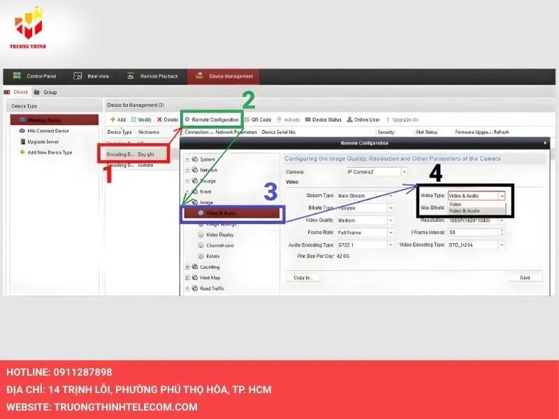 Kiểm tra lại luồng mã hóa