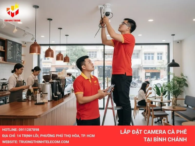 Lắp đặt camera cà phê huyện Bình Chánh