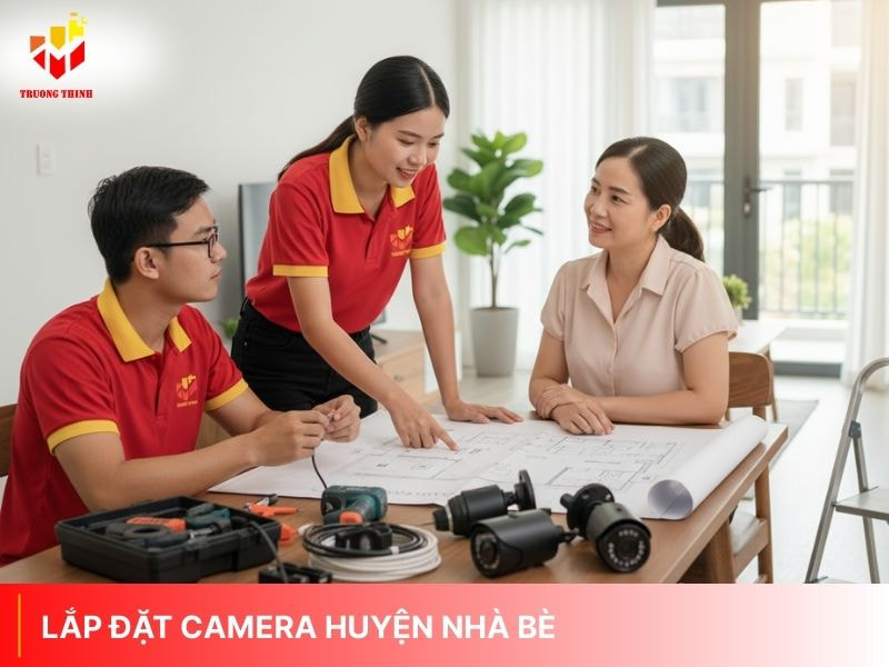 Lắp đặt camera huyện Nhà Bè