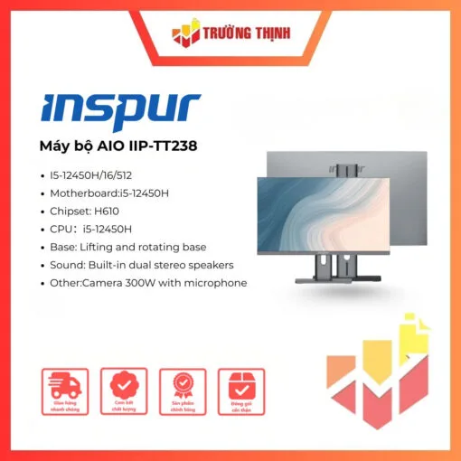 Máy bộ Inspur AIO IIP-TT238 I5-12450H/16/512
