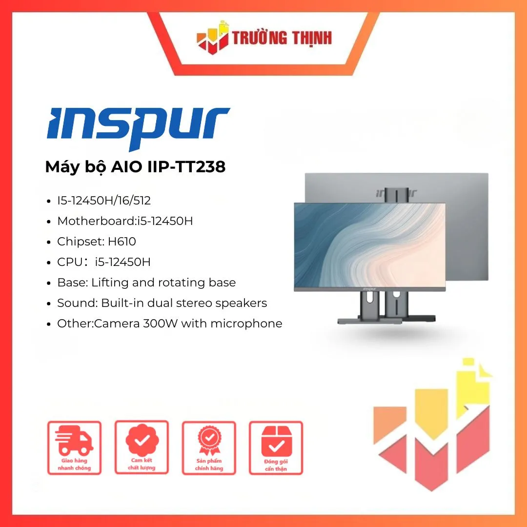 Máy bộ Inspur AIO IIP-TT238 I5-12450H/16/512