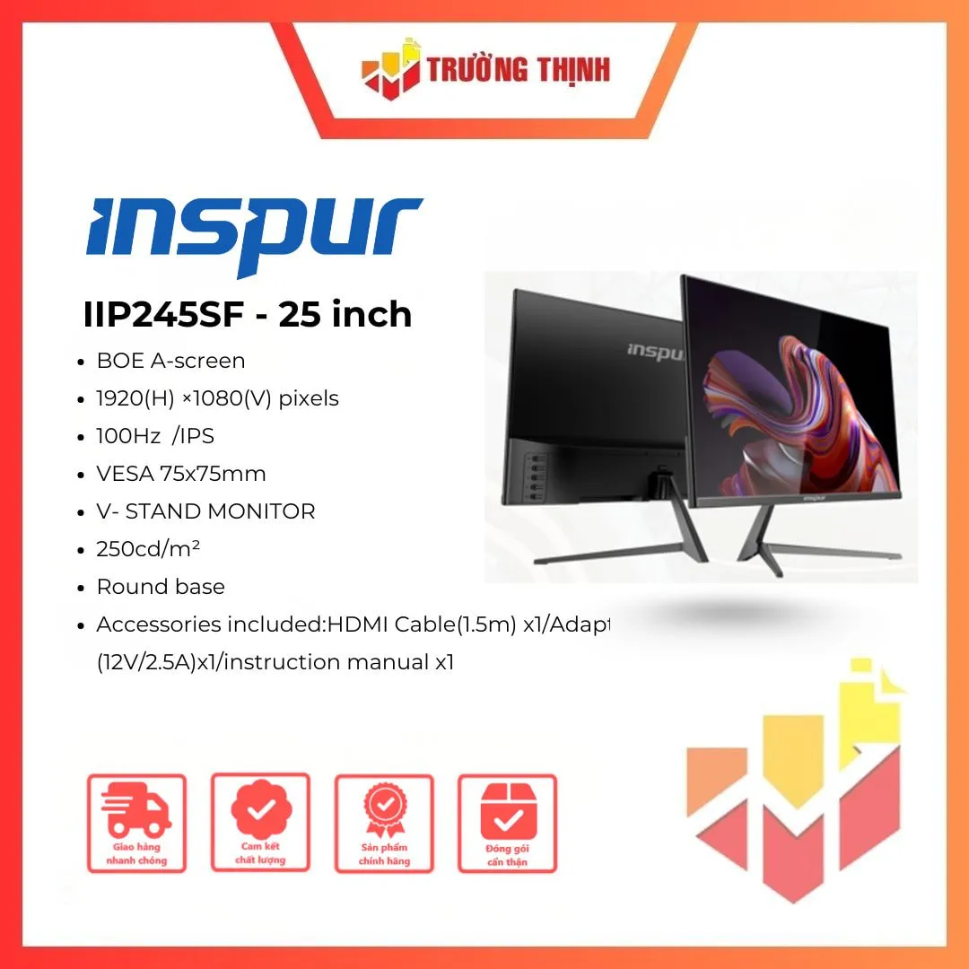 Màn hình văn phòng Inspur IIP245SF 25 inch
