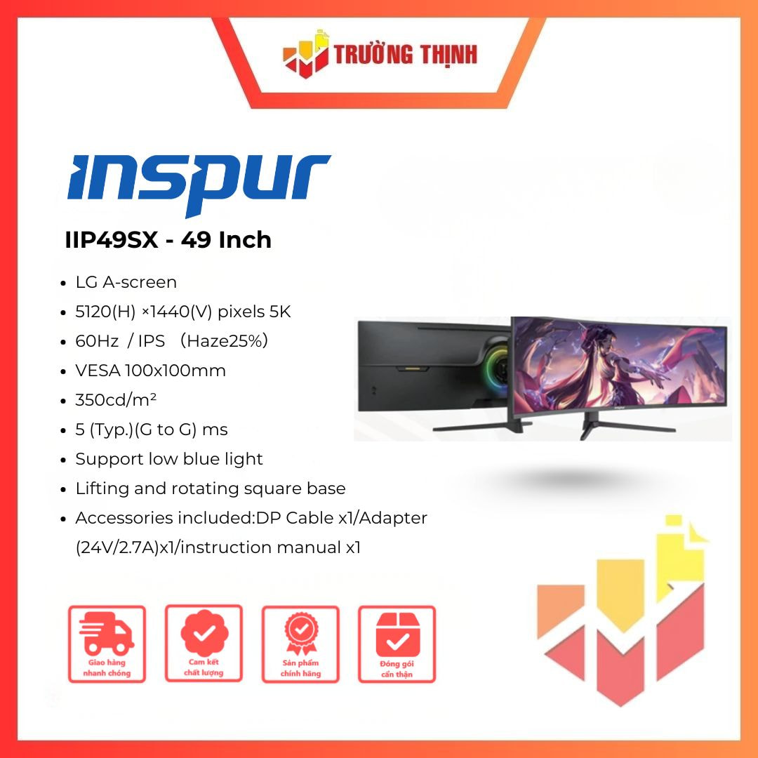 Màn hình Gaming Inspur IIP49SX 49 inch
