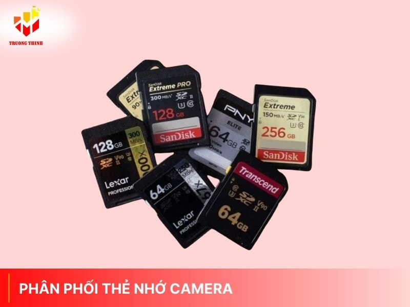 Phân phối thẻ nhớ camera