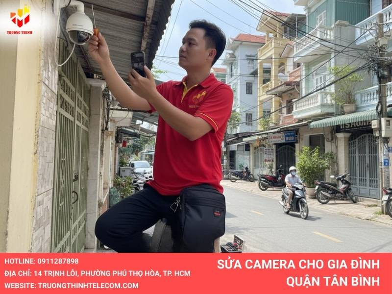 Sửa camera gia đình ở quận Tân Bình