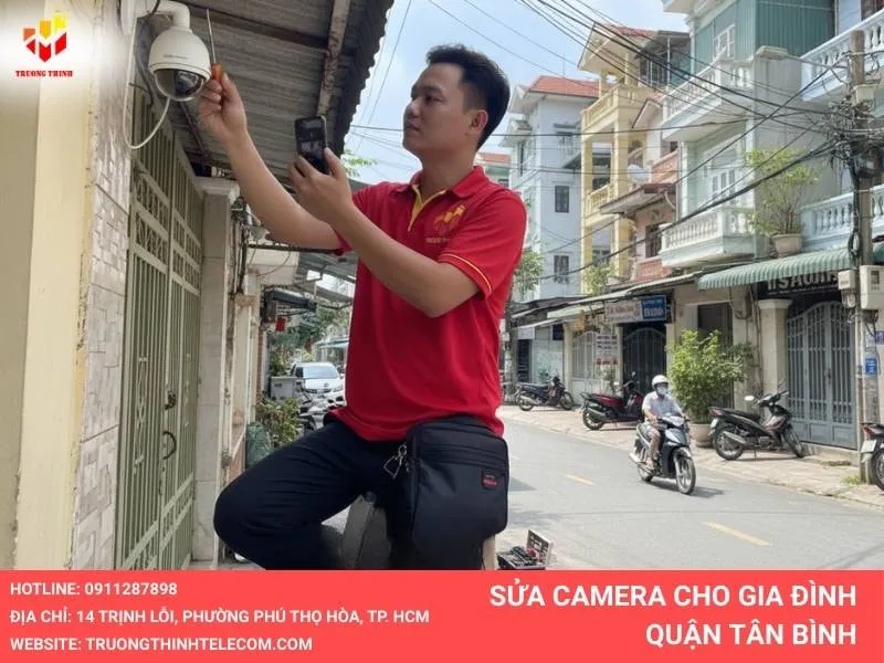 Sửa camera gia đình ở quận Tân Bình