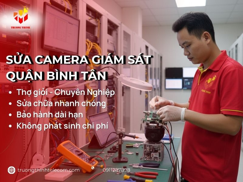 Sửa camera giám sát quận Bình Tân