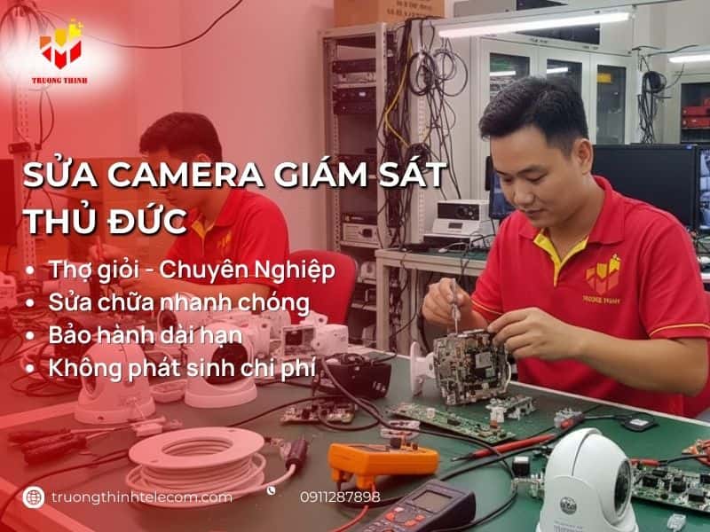 Sửa camera giám sát quận Thủ Đức