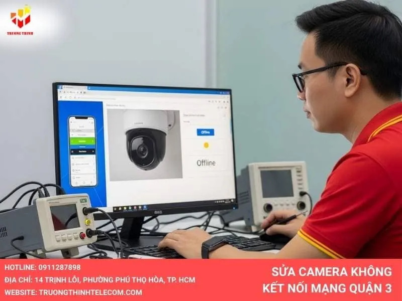 Sửa camera giám sát không kết nội mạng tại quận 3