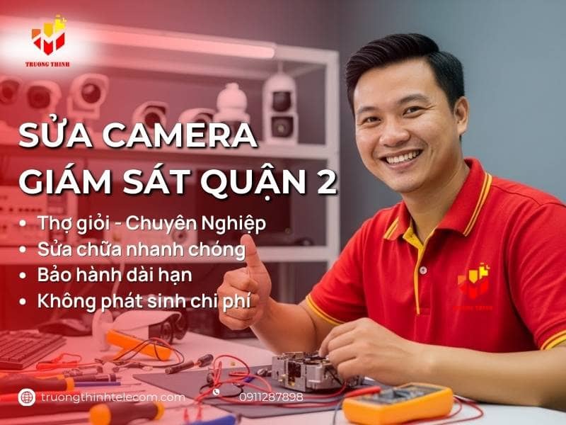 Sửa camera giám sát quận 2