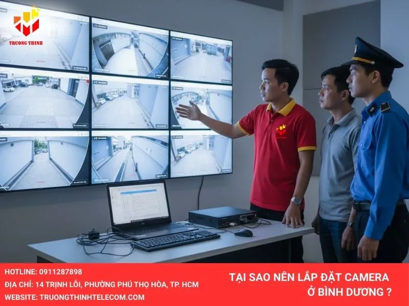 Tại sao nên lắp đặt camera ở Bình Dương