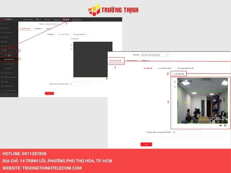 Vào mục Cấu hình