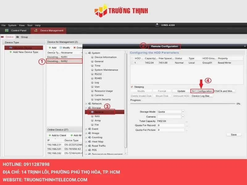 Vào phần mềm iVMS 4200