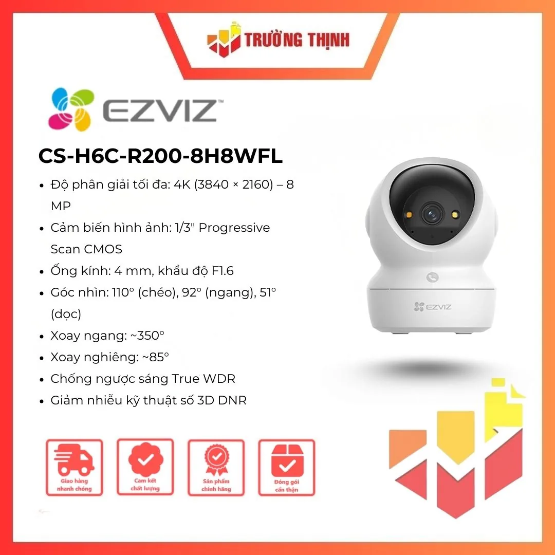 Camera EZVIZ H6c G1 4K