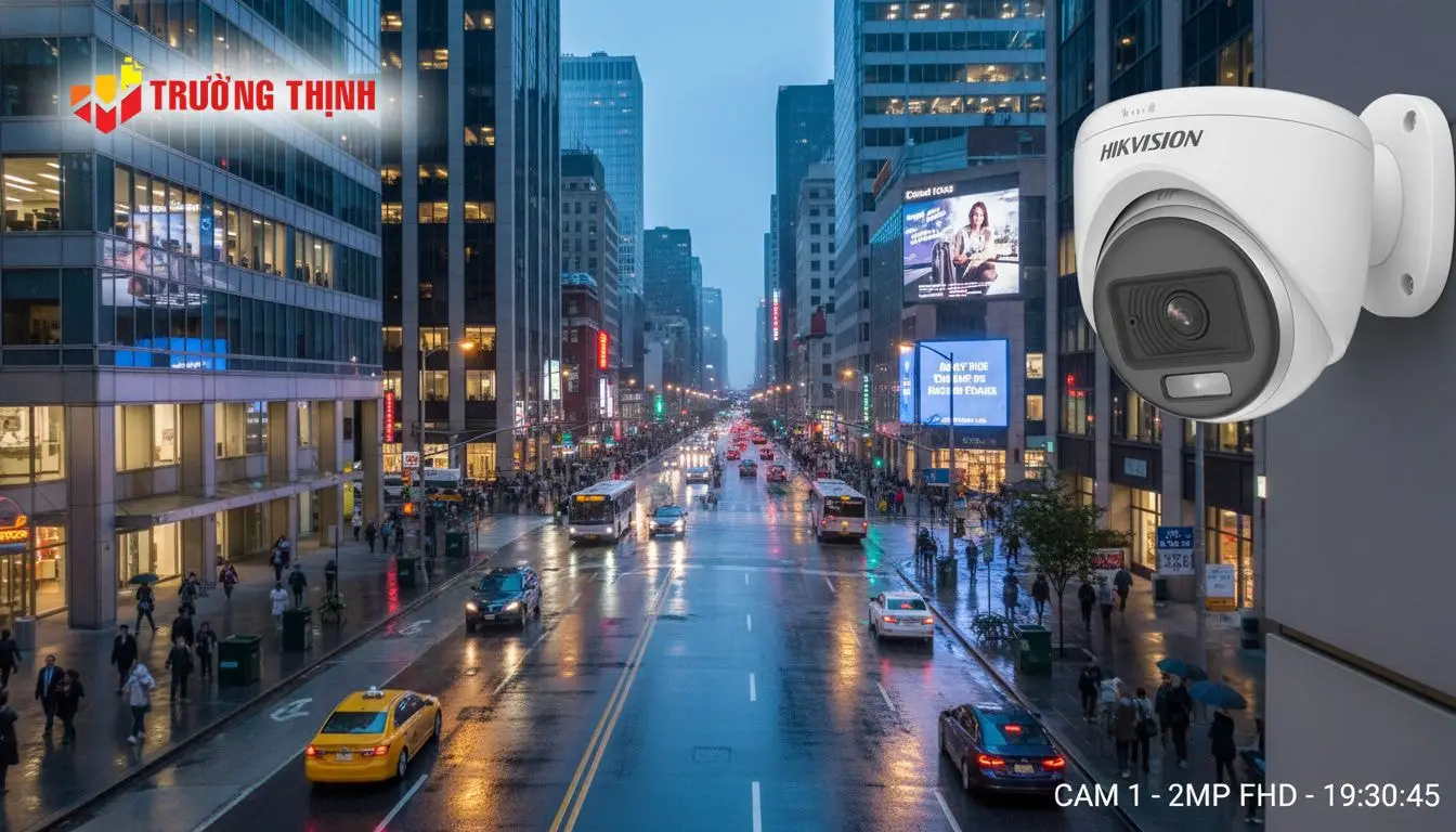 Hình Ảnh Sắc Nét Độ Phân Giải 2MP Full HD