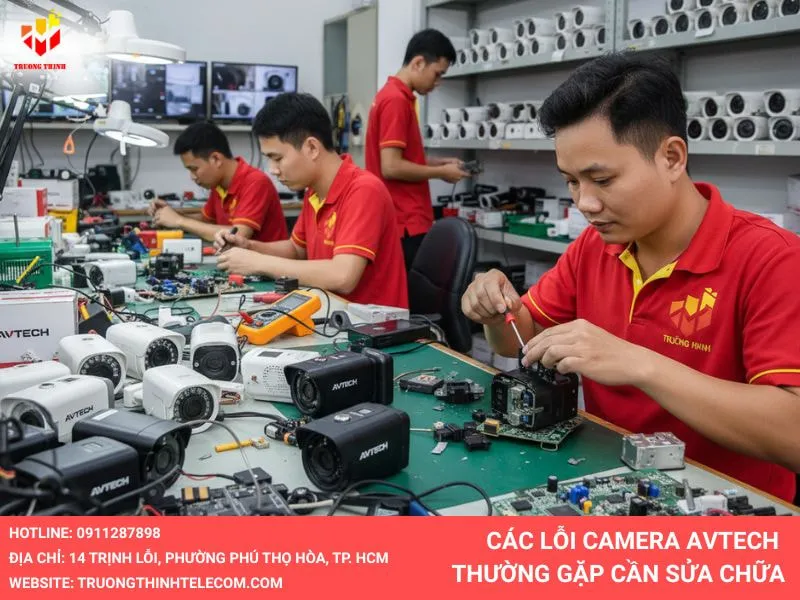 Các lỗi camera Avtech thường gặp cần sửa chữa